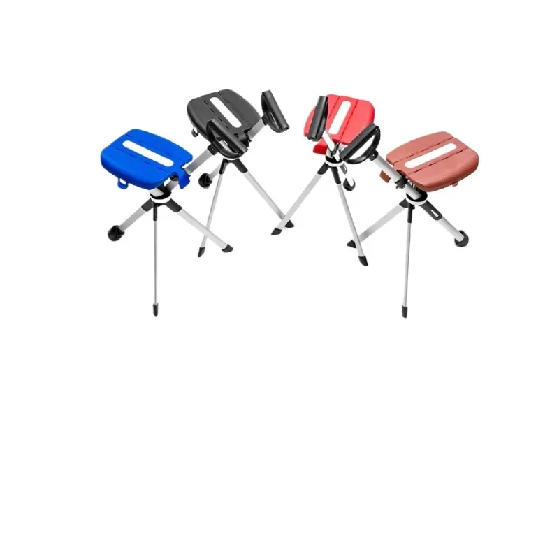 Crutch Stool Portable Chair Elderly Non-Slip Walking Chair Lightweight Folding Crutch Chair