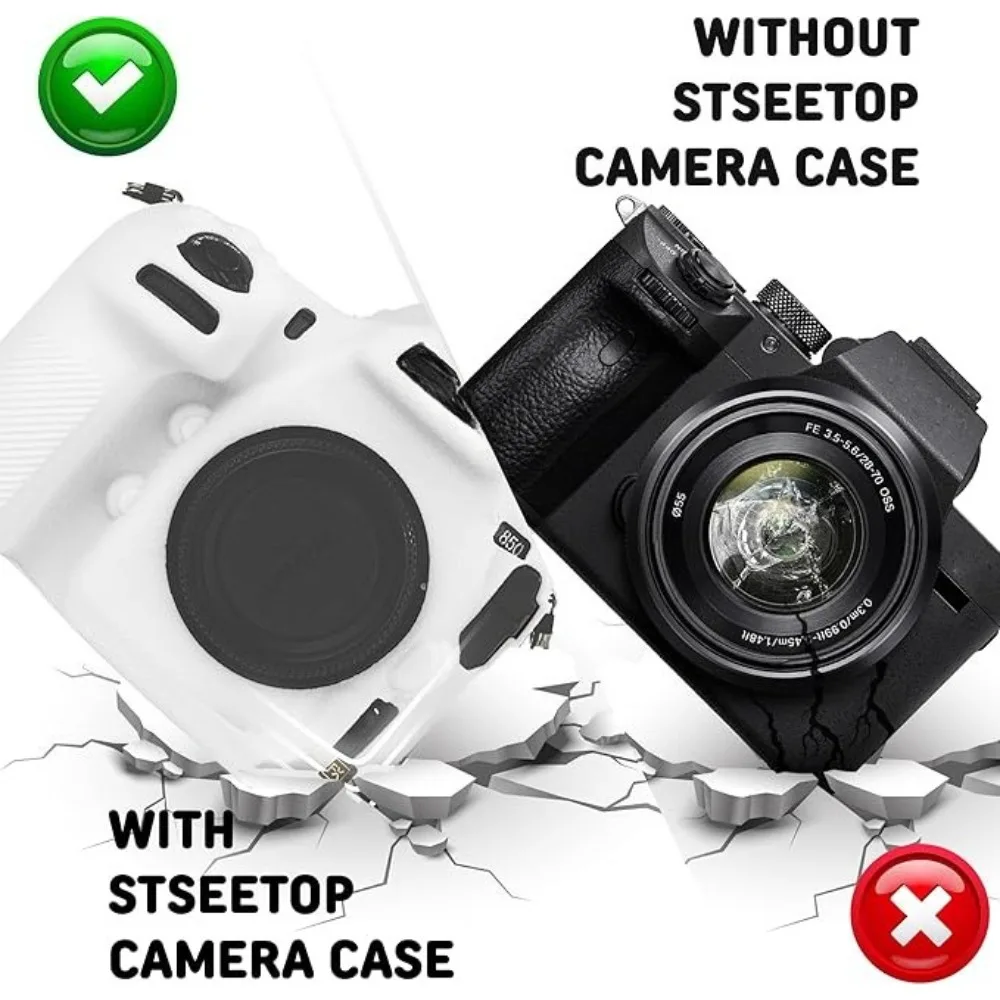 

For Nikon D850 DSLR Camera Bag Protector Cover Soft Silicone Rubber protective cover silicone cover