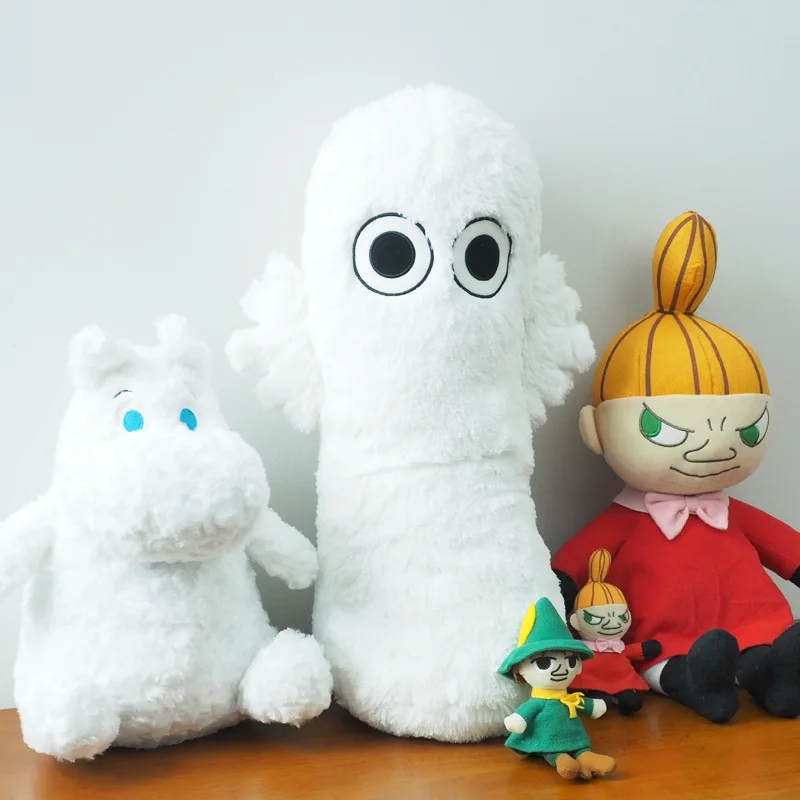 Japanese Anime Moomin Snufkin Little My Plush Toys Action Figures Stuffed Toys Collection Ornaments Pendant  Gifts
