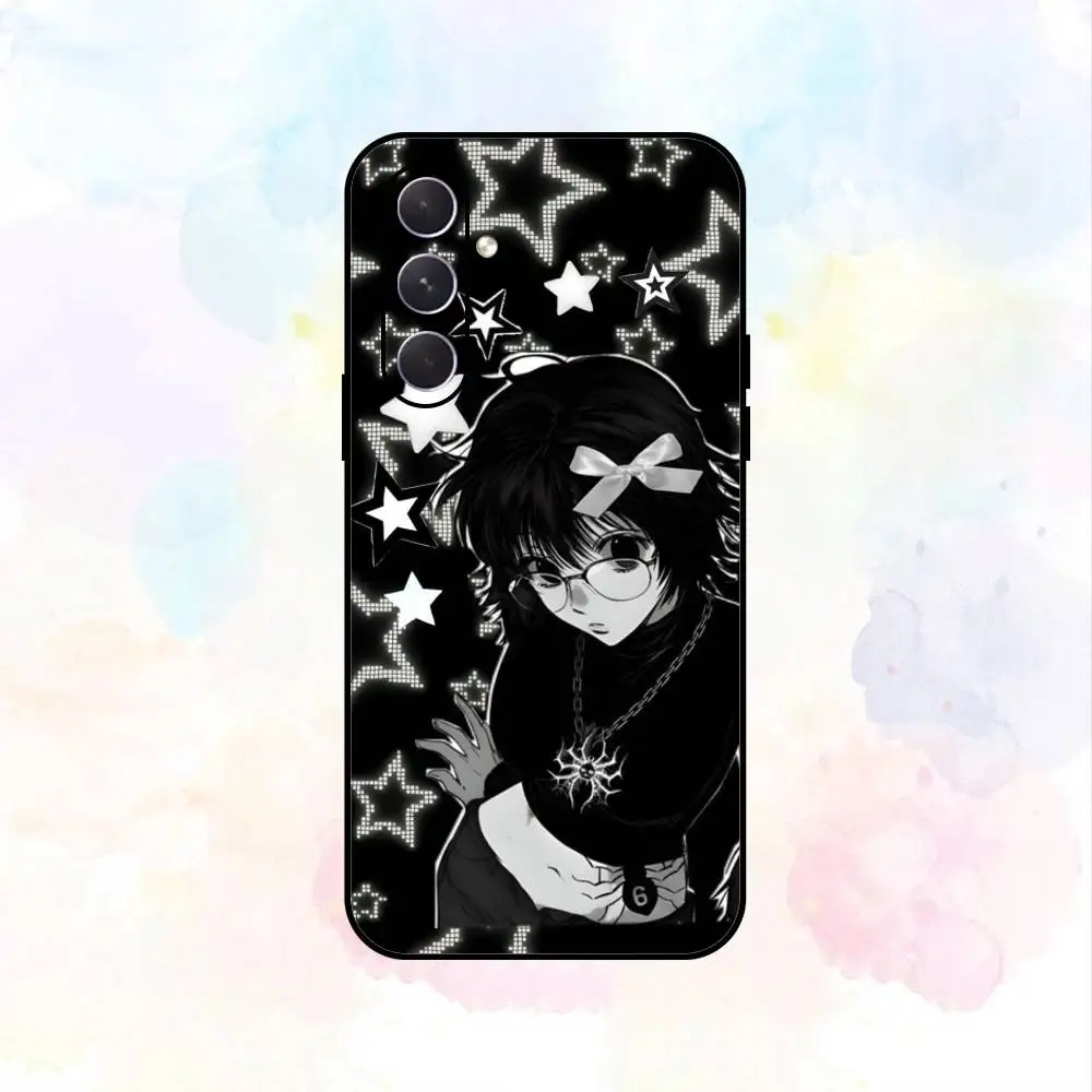 S-Shizuku M-Murasaki Anime Capa de telefone para Samsung Galaxy A73, A72, A71, A70, A53, A52, A51, Outros Soft Black Shell