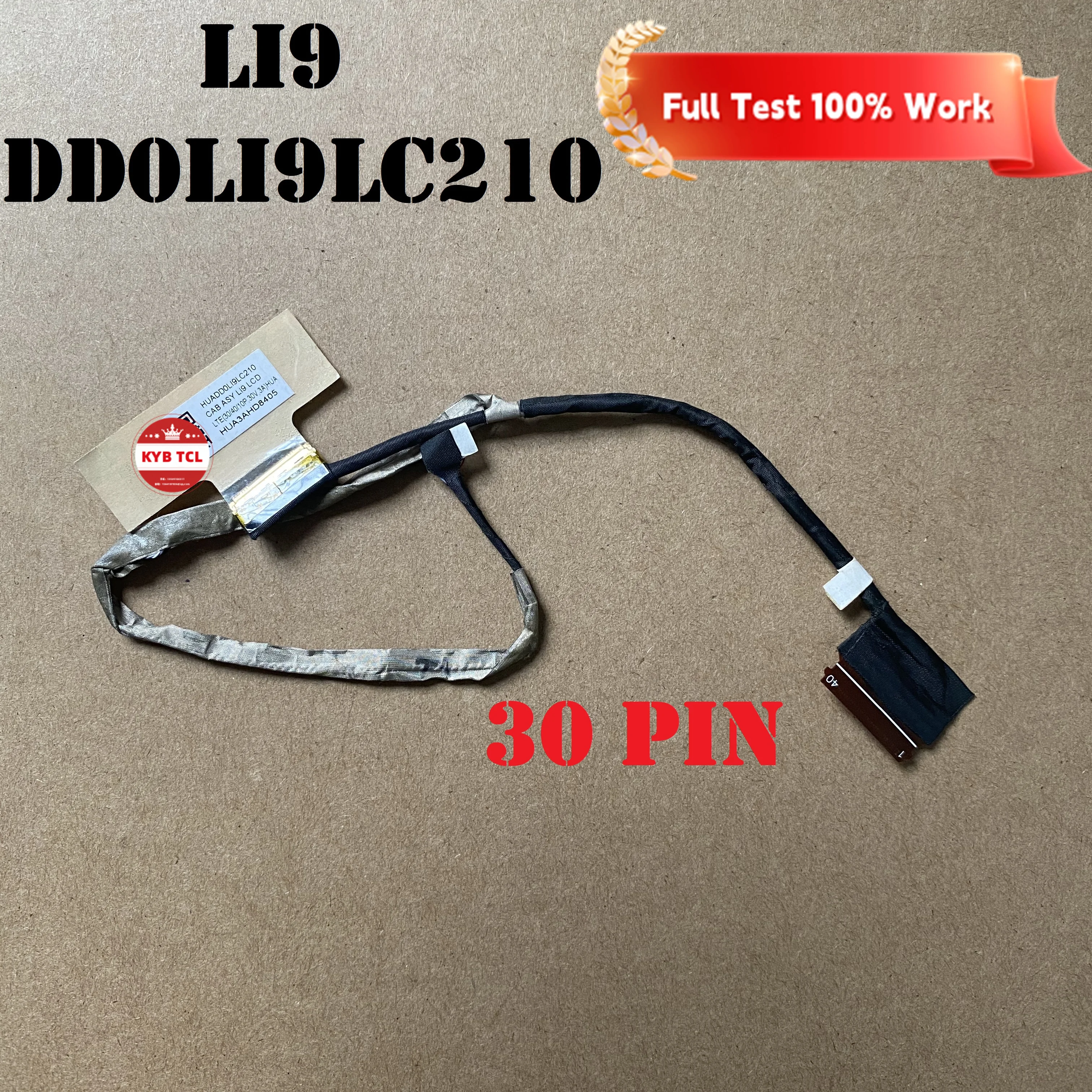 

Genuine Laptop LED LCD EDP Video Cable DD0LI9LC210 LI9 Notebook 30PIN