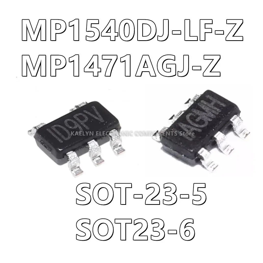 20Pcs/lot MP1540DJ MP1540DJ-LF-Z SOT-23-5 DC-DC MP1471 MP1471AGJ-Z IAGMG IAGMF SOT23-6