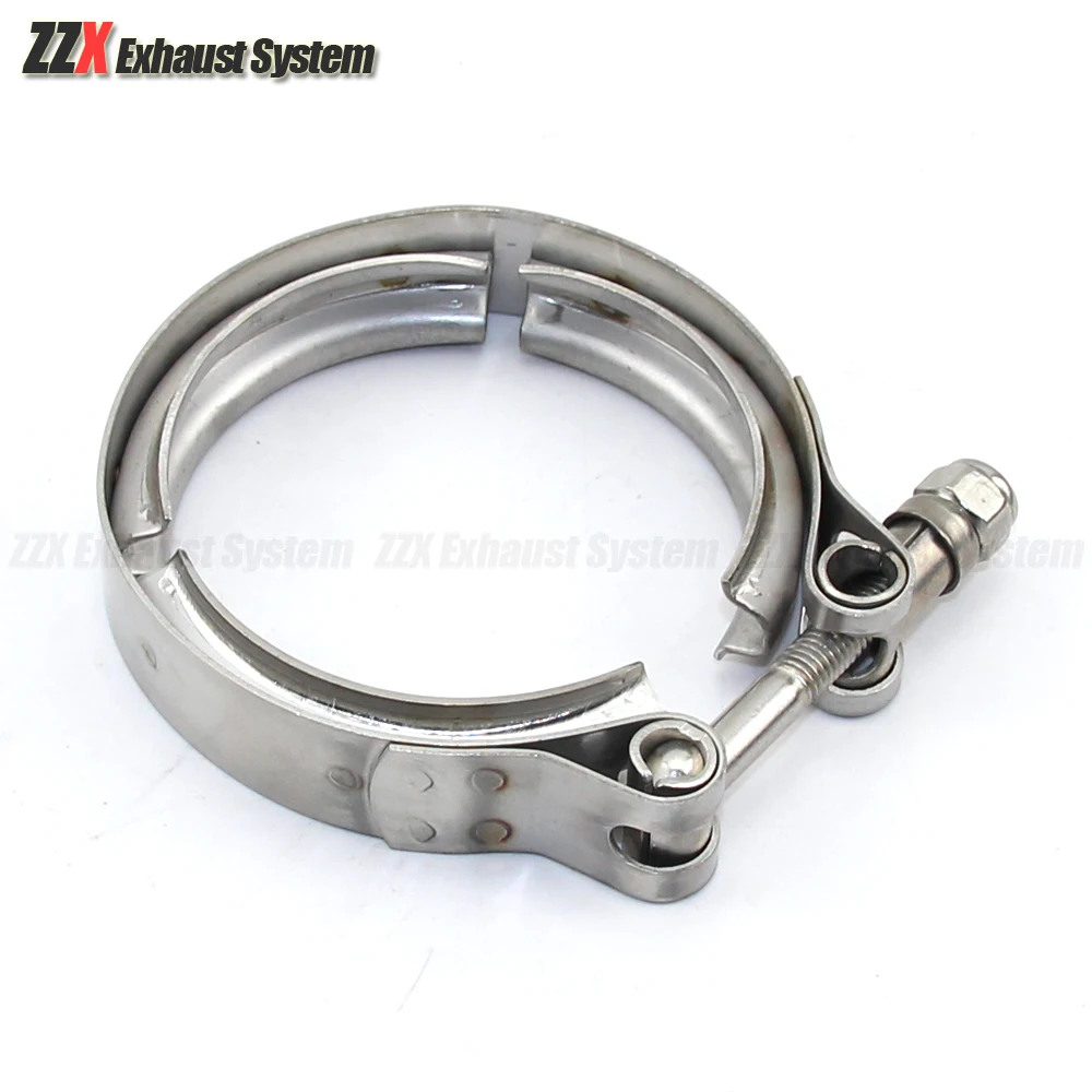 

Universal Stainless steel 2" 2.5" 3" 3.5" Exhaust downpipe v band clamp v-band clamps V clamp clip 1.5 2.5 3 3.5 inch