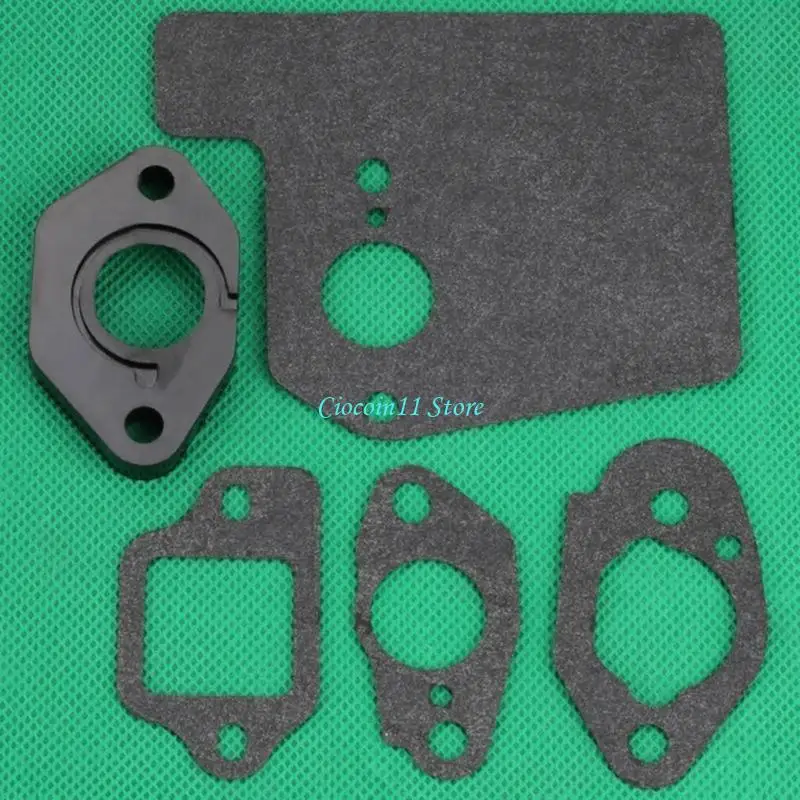 Y1UB Carburetor Insulator Spacer Gasket Garden Power Tools Accessories Engine Carburetor Muffler Gasket Heat Insulation
