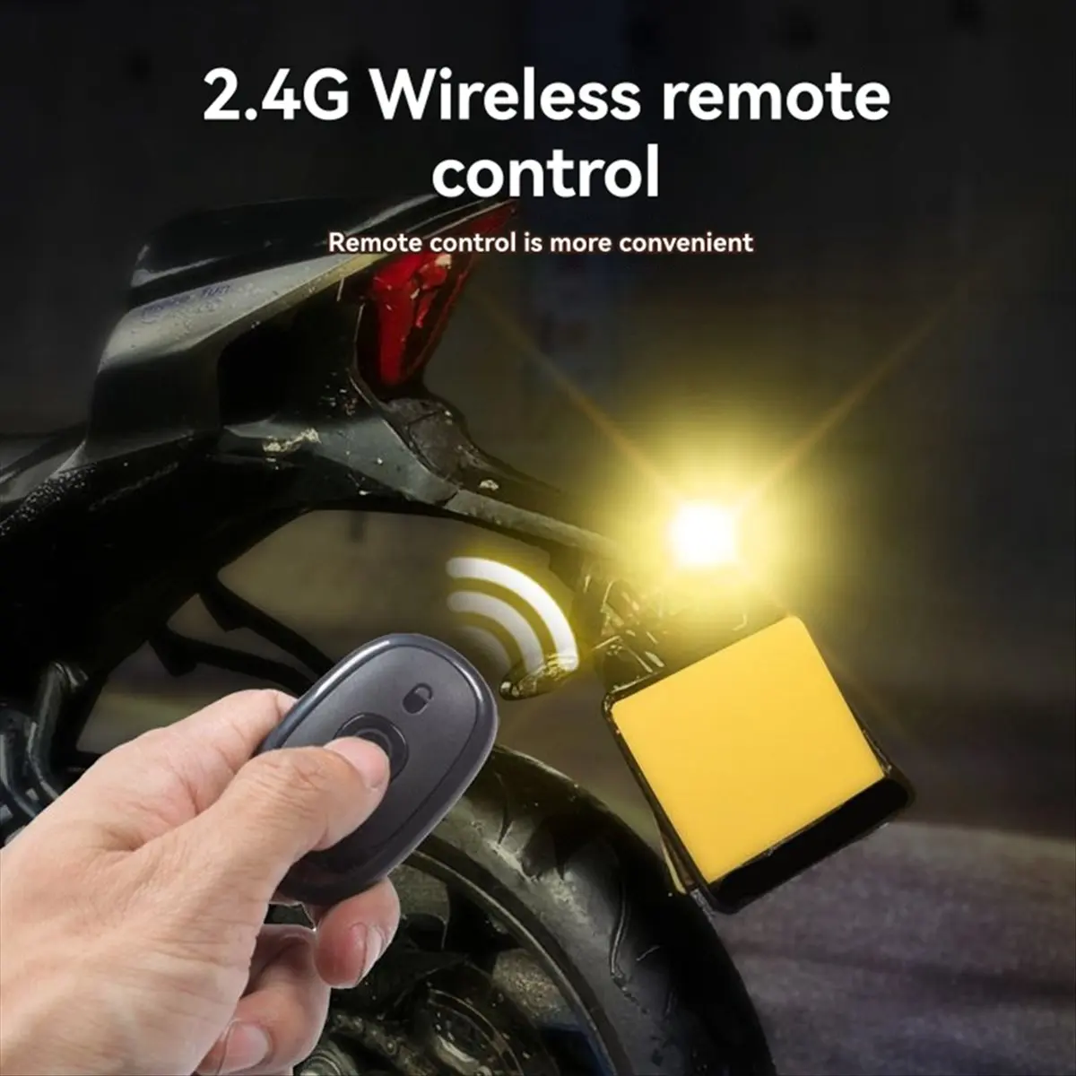 Top Highlight Led Warning Light Car Strobe Light Motorcycle Flash Led Anti-Collision Warning Lamp Remote Control 4 Light