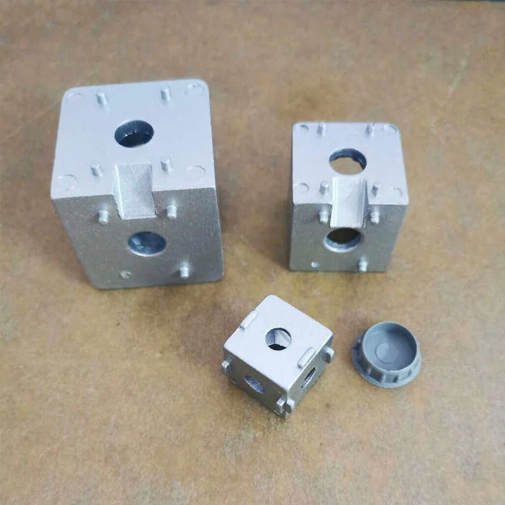 1Pcs 2020 3030 4040 Aluminum Cube Corner Connector Fastener Match Use Aluminum Profile CNC