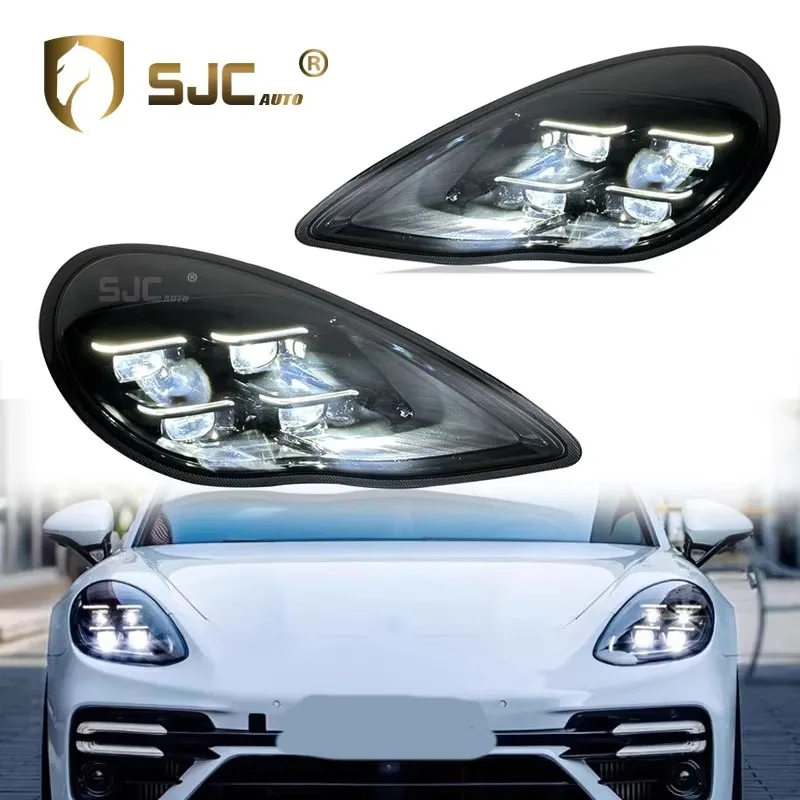 

Hot Selling Headlights for Porsche Panamera 970.1 2010-2013 Upgrade To 2024 New Style Matrix Front Lamps Plug and Play