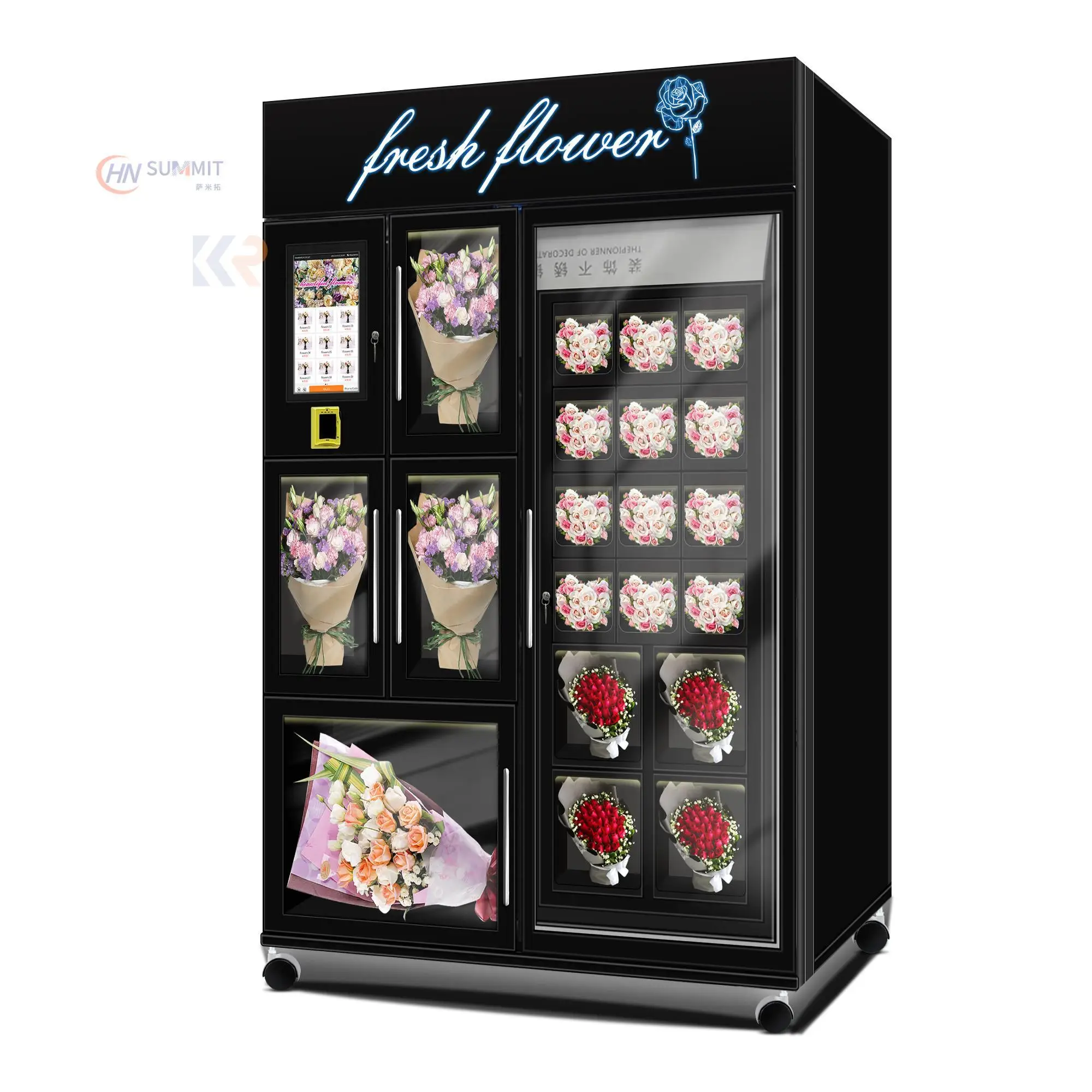 Smart Vend Machine Self Automatic Flower Vending Machine For Sale