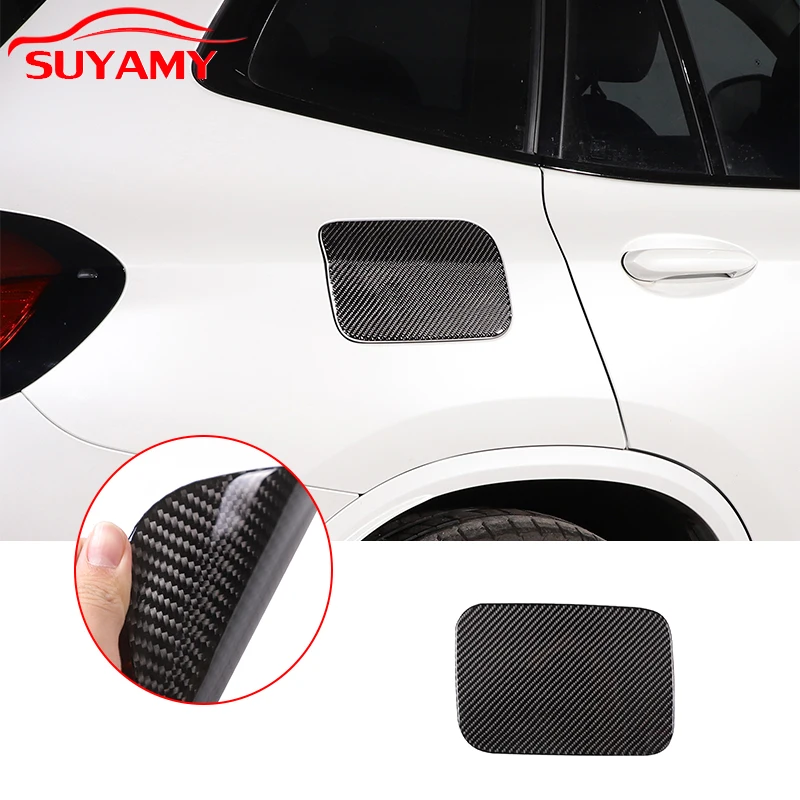 

Soft Carbon Fiber Car Fuel Tank Cap Panle Trim Sticker For BMW X3 X4 G01 G02 2018-2022 Car Accessories