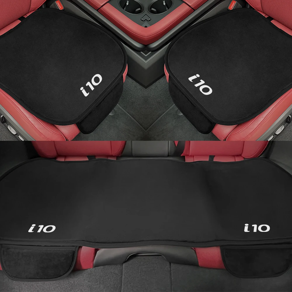 For Hyundai i10 N Line Full Set Car Seat Cover Front Rear Car Seat Protector Cushion Breathable Seats Pad Car Accessories