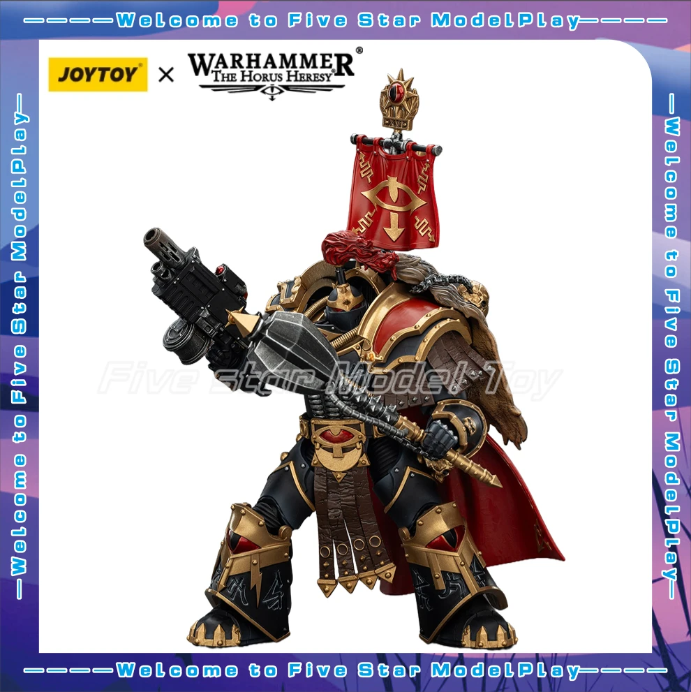 

【FS】JOYTOY Warhammer 40K 1/18 Фигурка Sons of Horus Legion Cataphractii Praetor, модель, игрушка, подарок