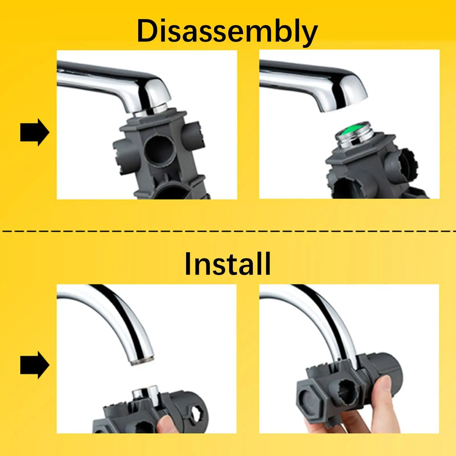 Wrench Tool Set for Faucet Portable Plumbing Tool for Shower Household Hotel