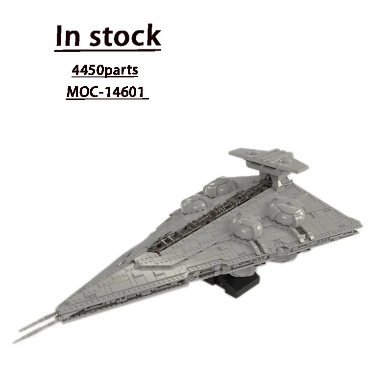 

Конструктор MOC-14601 «Интердиктор» (игровая модель), 4450 деталей, креативный набор для мальчиков, подарок на день рождения