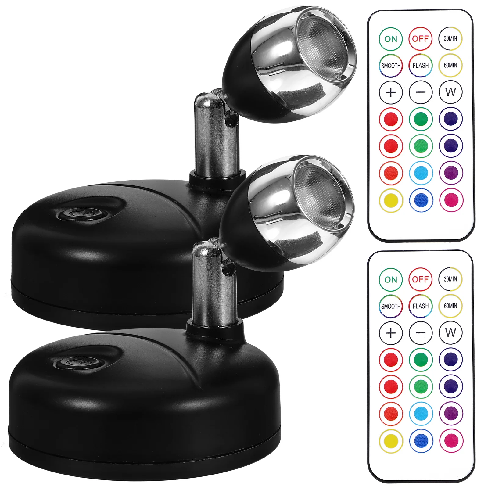 Projecteurs LED sans fil pour éclairage d'appoint intérieur, proxy de document, tête rotative