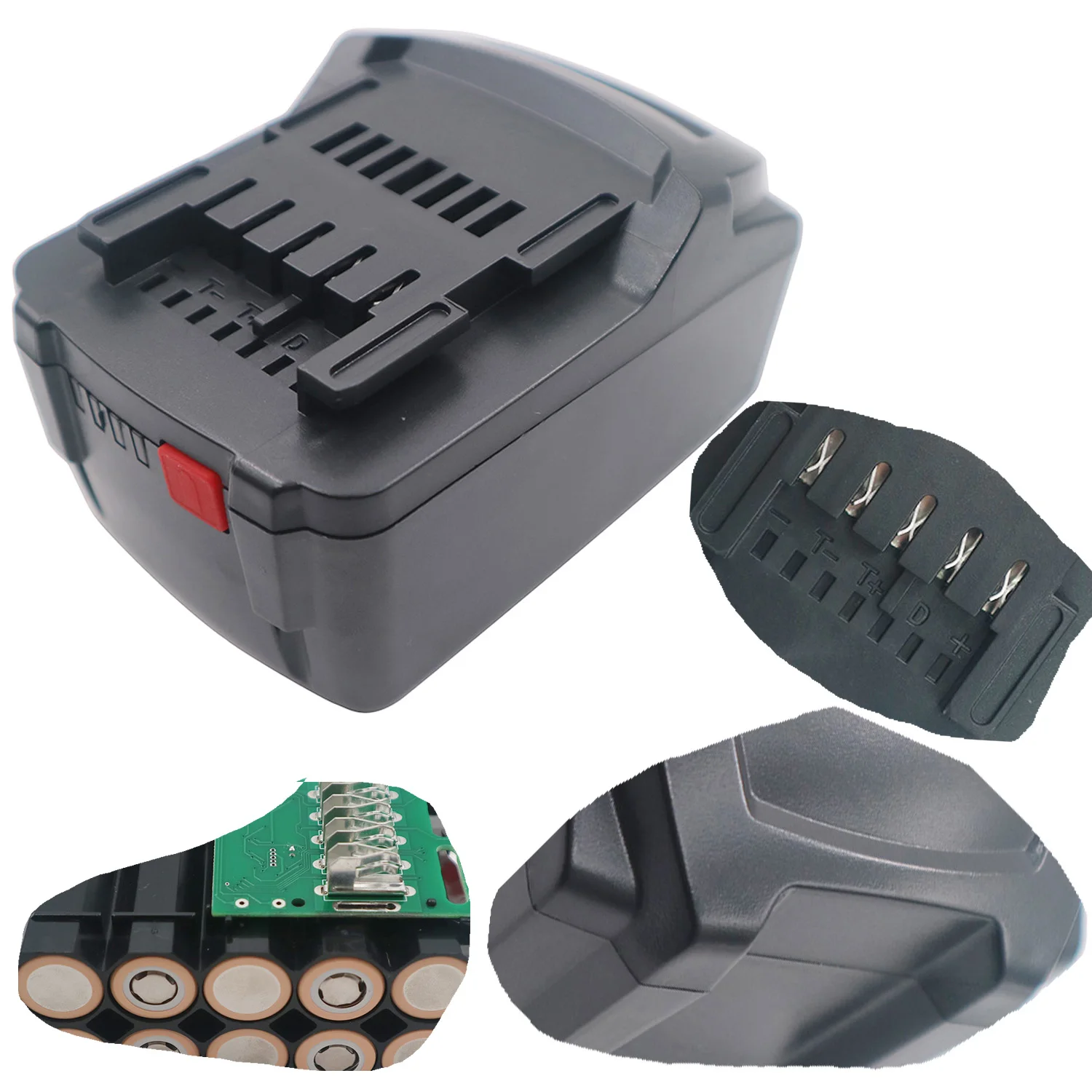 Met 18VC 6000mAh 6.25459 625459000 BS18LT SB18LT SSD18LT SSW18LT ASE18LTX KSA18LTX ULA 14.4-18 Li-Ion Battery Pack