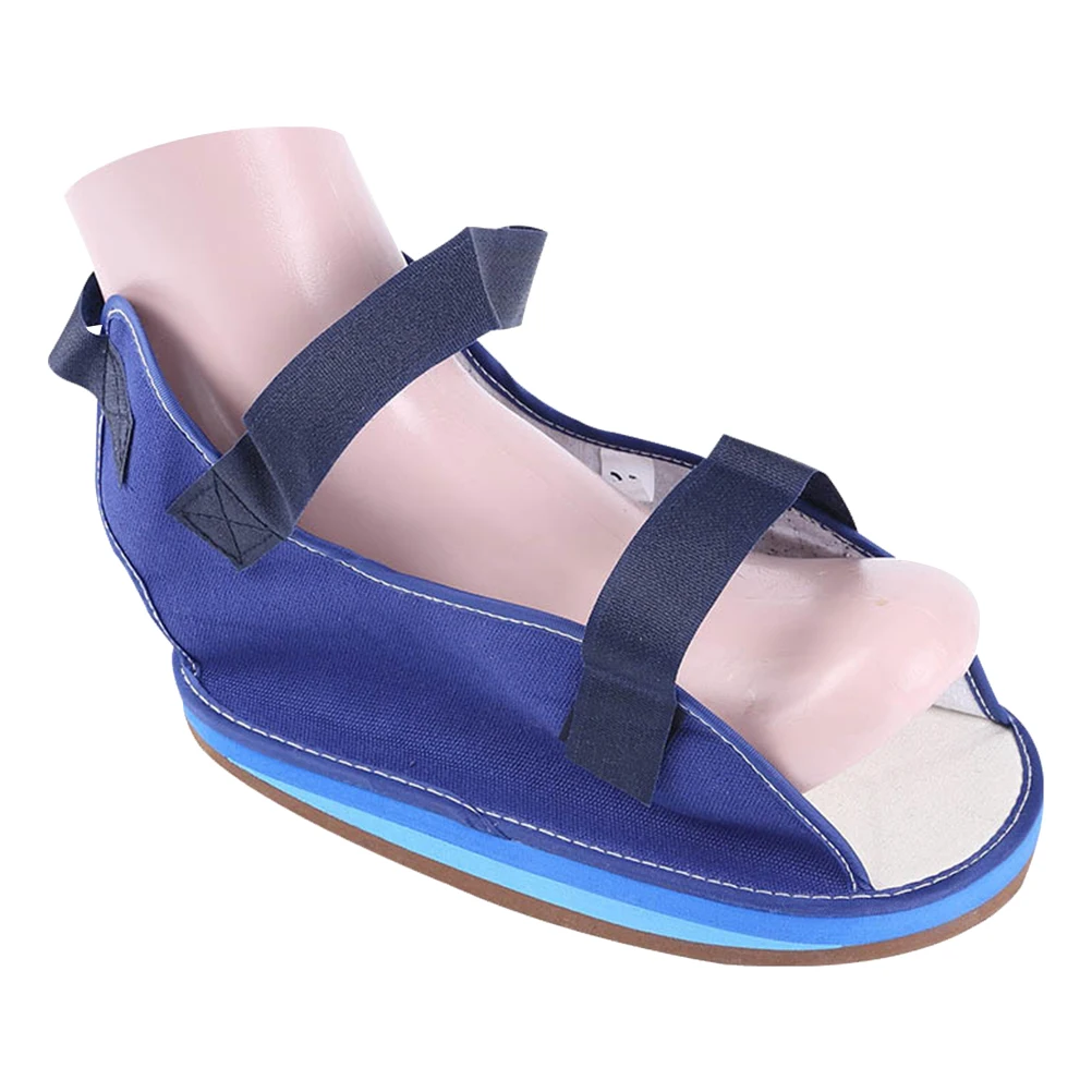 

Reusable Plaster for Broken Toe Hard Boot Blue Cover Injured Fracture Gypsum Shoes Protective Shoes