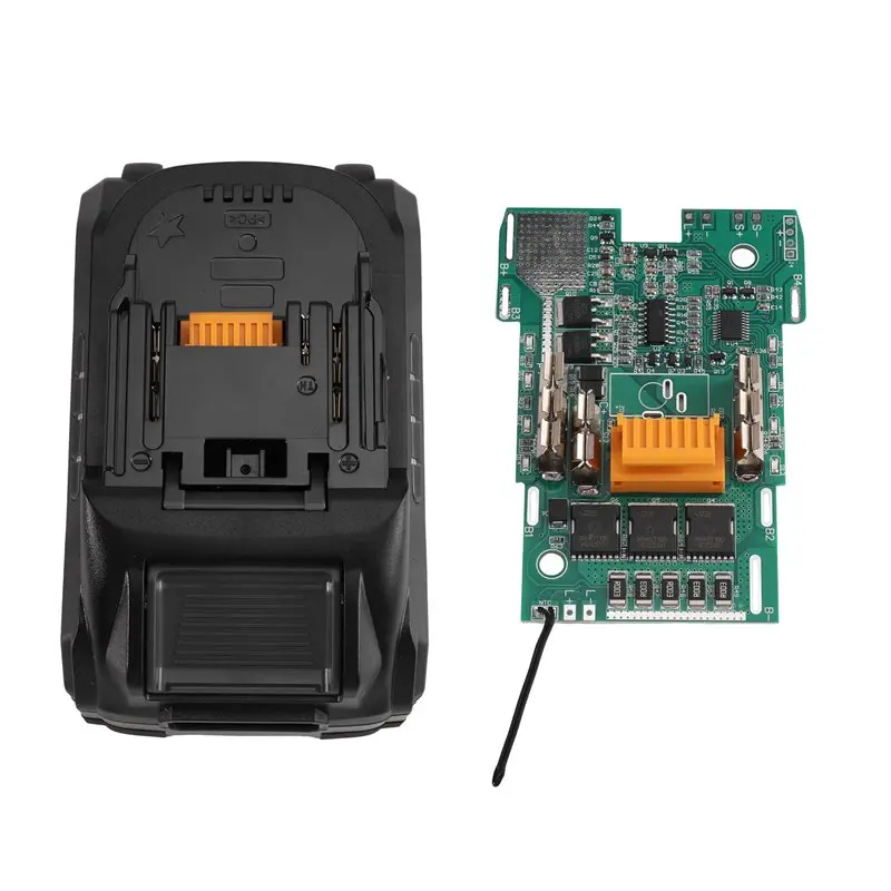 PORK-For 10X21700 Battery Case Li- Battery Charging Full-Featured Protection Board For Power Tools