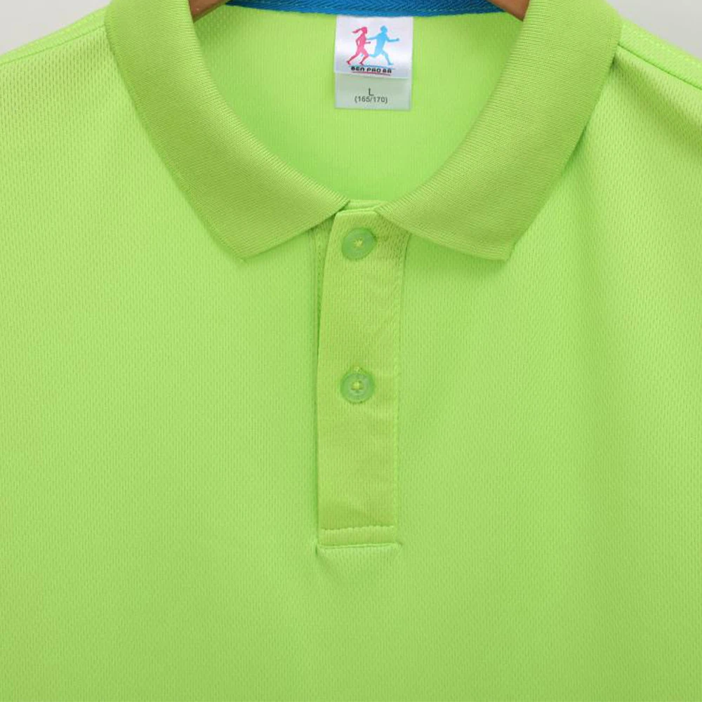 Dry Fit Breathable Golf Polo Shirt Bulk Wholesale Plain Polyester Sports Collar T Shirt Men Summer Playera Polo T-shirt For Men