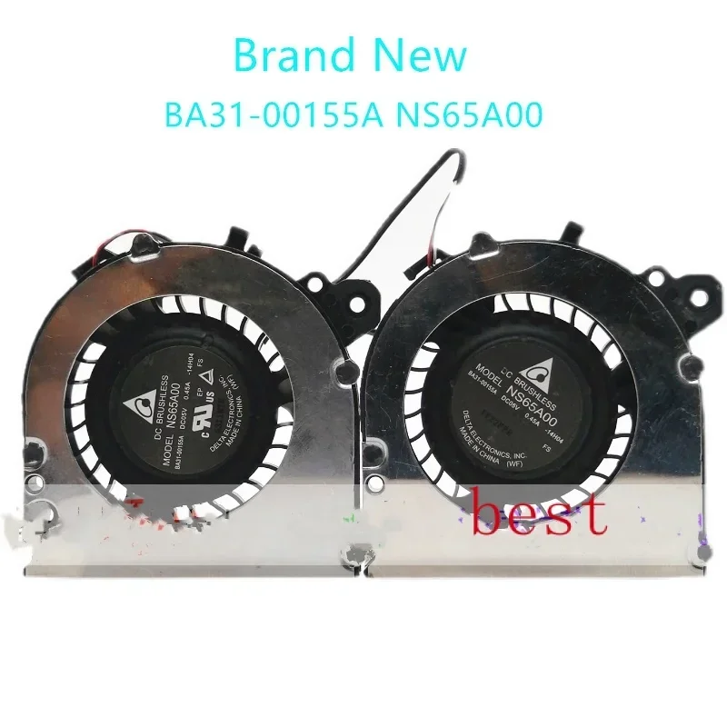 New Original laptop cooling For Samsung notebook cooling fan NS65A00-14H04 DC05V 0.45A BA31-00155 A fan