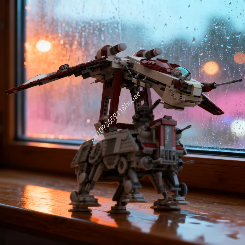 

932 шт. MOC Прямая поставка Legion Edition Star Battle Модель Строительные блоки Архитектурная игрушка DIY Рождественские подарки креативный кирпич для детей