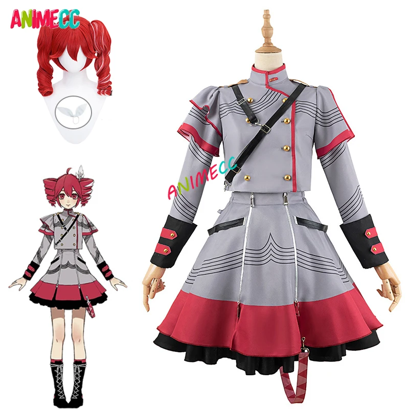 

ANIMECC IN STOCK XS-2XL Kasane Tetoo Cosplay Anime Virtual Idol Cosplay Jk Uniform Halloween Party Outfits for Women