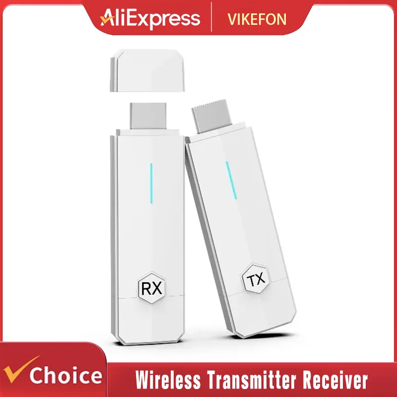 Transmitter ReceivHDMI-Compatible Wireless Extender 50M 1080P 5.8Ger For PC TV Projector Plug Play No Driver Needed