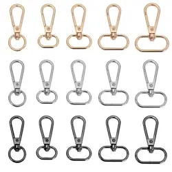 1pcs Hardware Bag Part Accessories DIY KeyChain Bags Strap Buckles Collar Carabiner Snap Hook Lobster Clasp