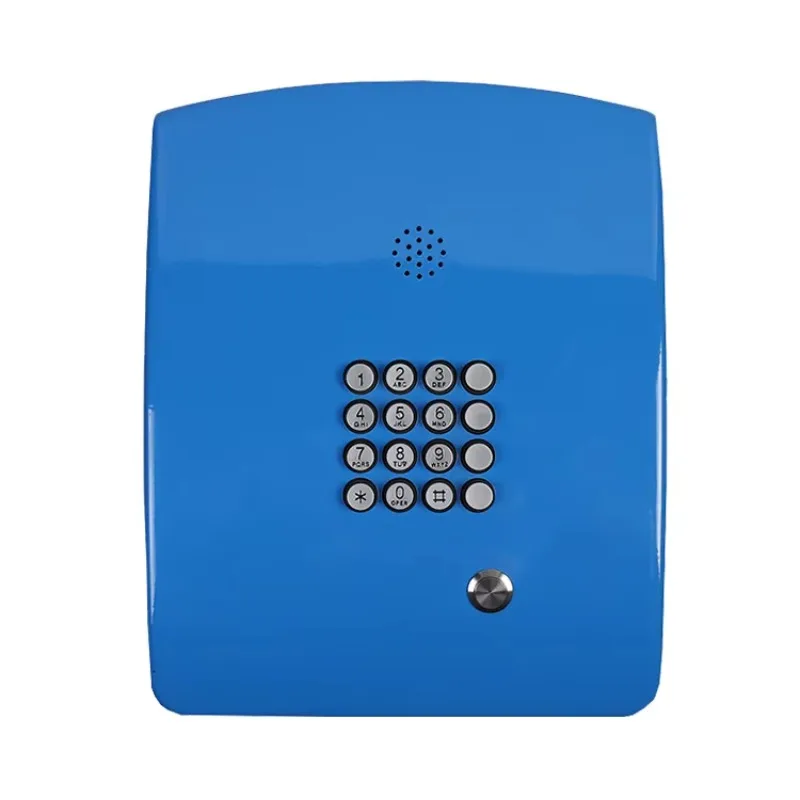 Handsfree Flush Mount Telephone Keypad Intercom Telephone for Workplace Communication Telephone