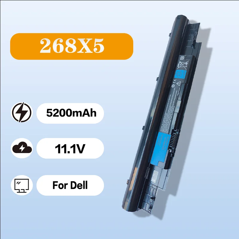 

For Dell 268X5 V131 Latitude 3330 Inspiron N311Z Laptop Battery High Capacity Replacement