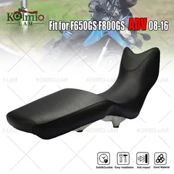 Fit For 2008 - 2016 BMW F650GS F800GS ADVENTURE Complete Driver Seat Pad Cushion Black F650 F800 GS ADV 2009 2010 2011 2012