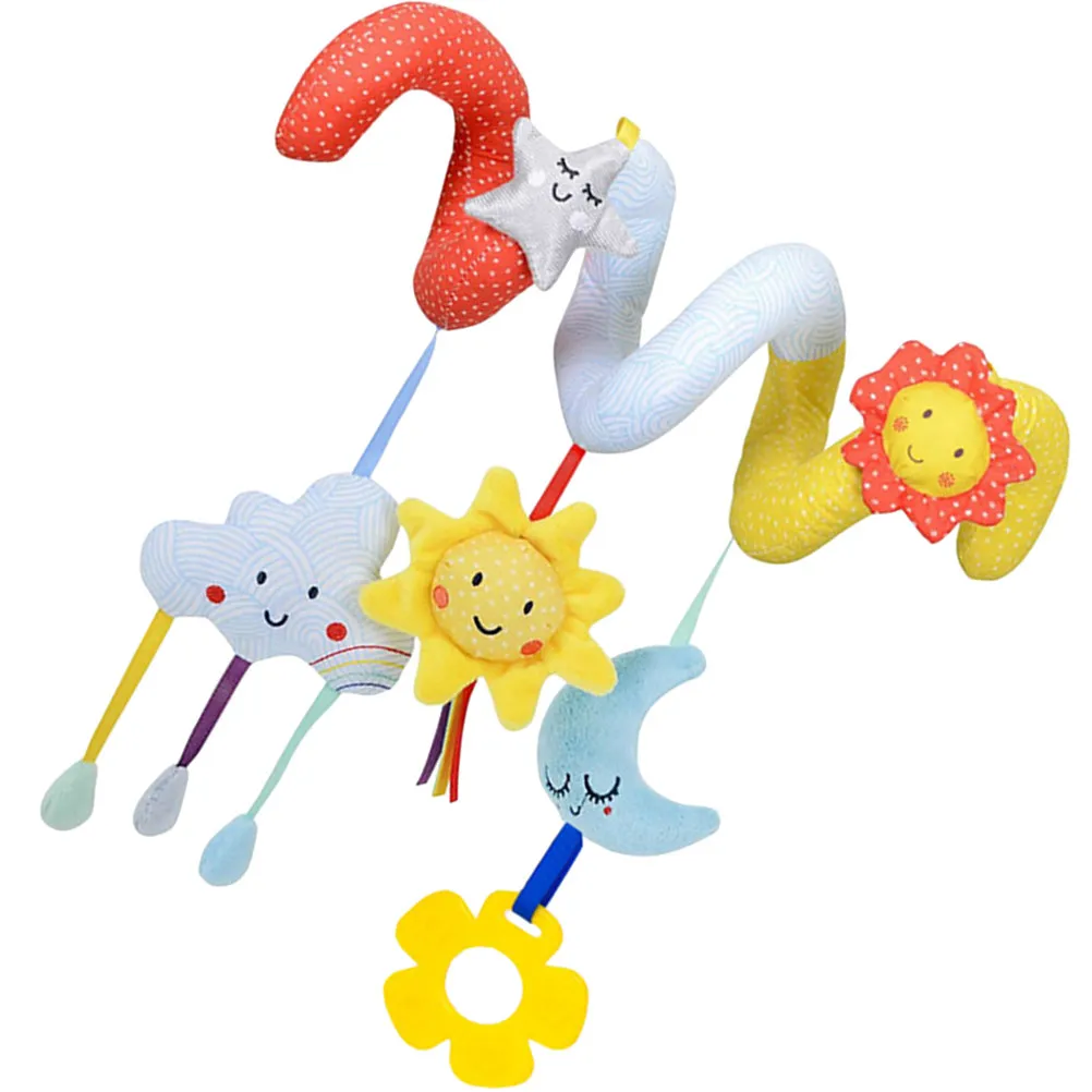 Toys for Babies Infant Rattles Newborn Hanging Car Seat Crib Spiral Wrap Baby Stroller
