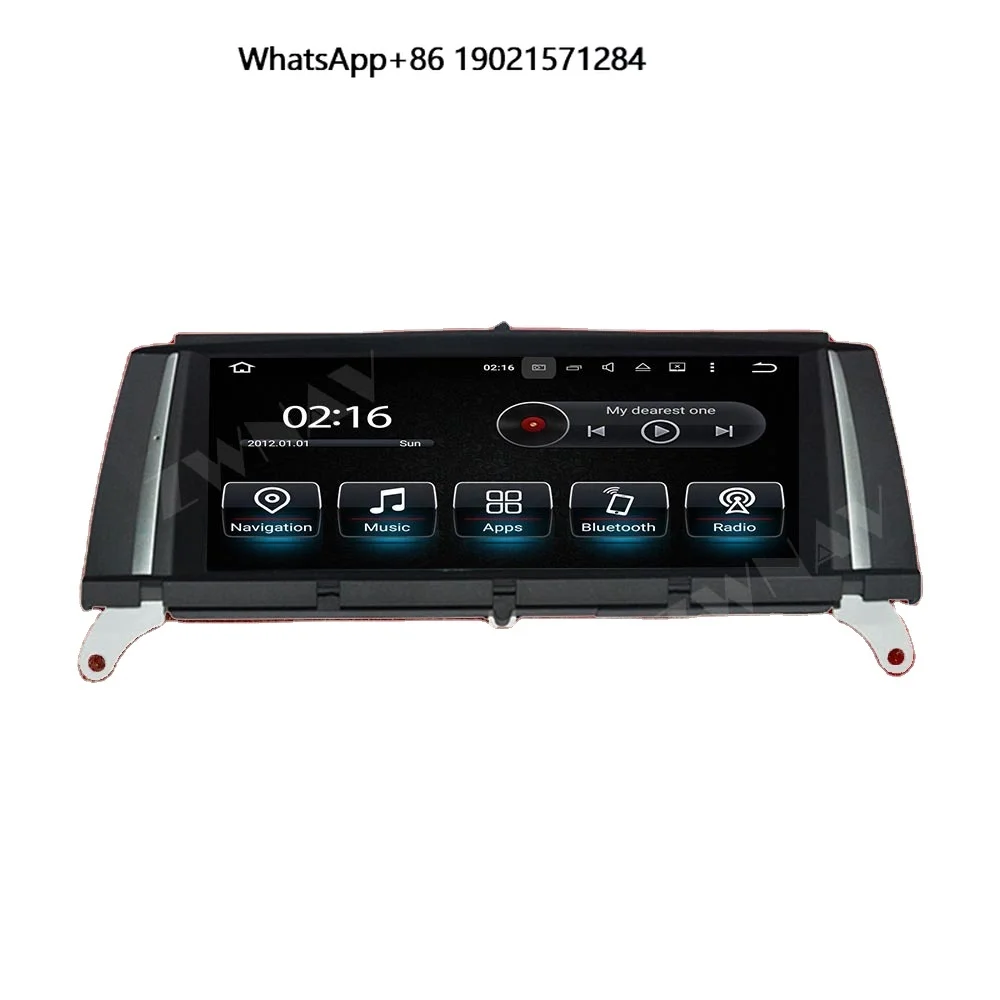 

Zmecar Car Dvd Player GPS Navigation 12.3 Inch Touch Screen Car Multimedia Player for 2013-2015 X3 Screen