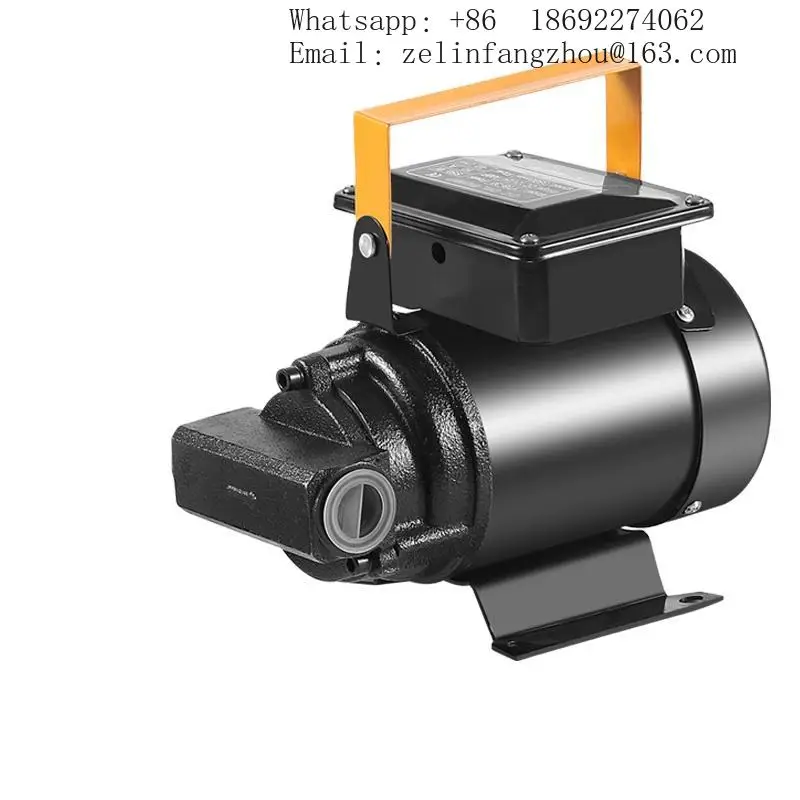 CAVITT 12V 24V DC Electric Gear Oil Transfer Pump 550W Self Priming Diesel Pump Kit Set Nozzle Hydraulic Vegetable Oil