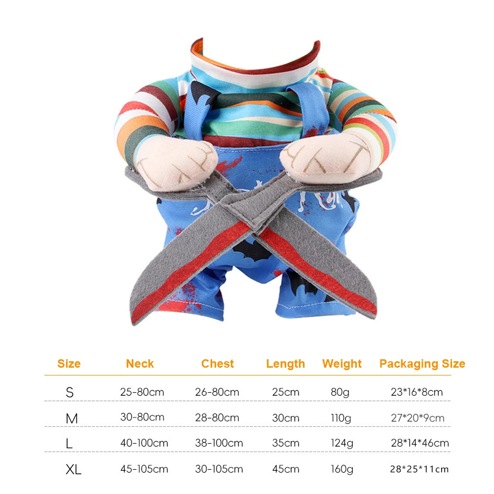 Kostum anjing Halloween, kostum Cosplay berdandan, kostum Chihuahua Bulldog, Overall, pakaian baru untuk anjing kecil sedang