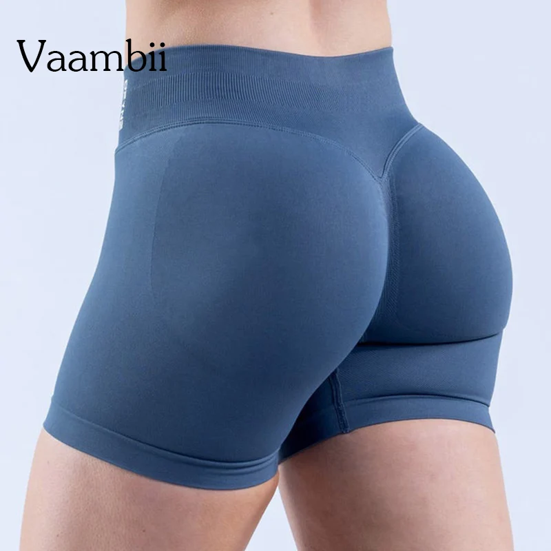 

Booty Scrunch Butt Lifting Seamless Yoga Shorts Naked Feel Leggings Squat Proof Comfort Fitness Gym Tights Shorts Women Gym