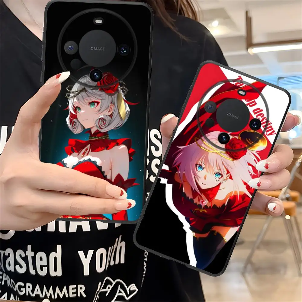 حافظة لهاتف هواوي ميت 60 50 40 30 20 10 Pro Plus Lite E 5G حافظة مطبوعة ملونة فاخرة وجميلة