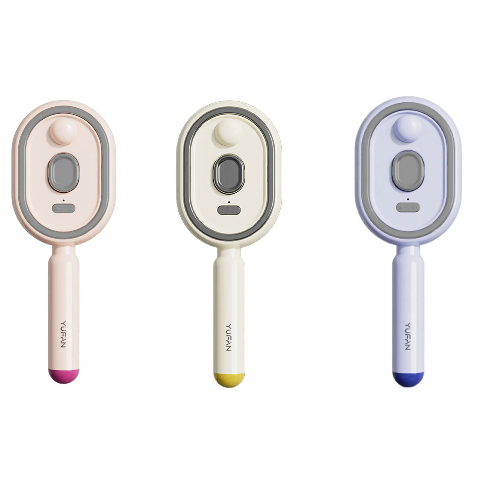 Electric Steam Brush with Water Spray Wet Electrics Hairbrush USB-C Charging for Detangling Smoothing Styling & Frizz Control