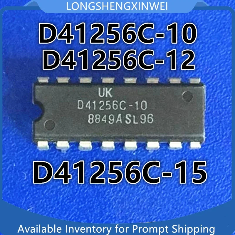 1 Uds nuevo Original D41256C-10 D41256C-15 UPD412256C-12 DIP-16 en línea