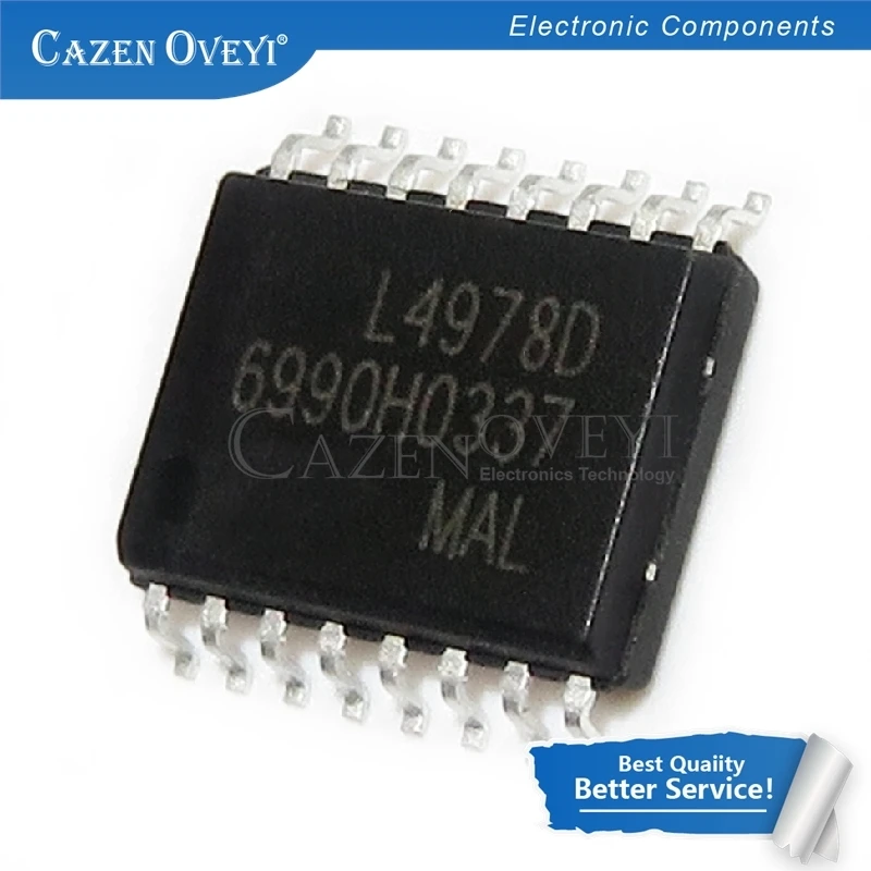 

5pcs/lot L4978D013TR L4978D L4978 SOP-16 In Stock