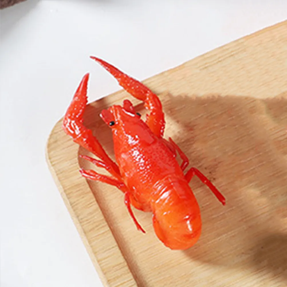 

Реалистичная фигурка омара из ПВХ для сада, двора, балкона, декоративное украшение для праздничного стола