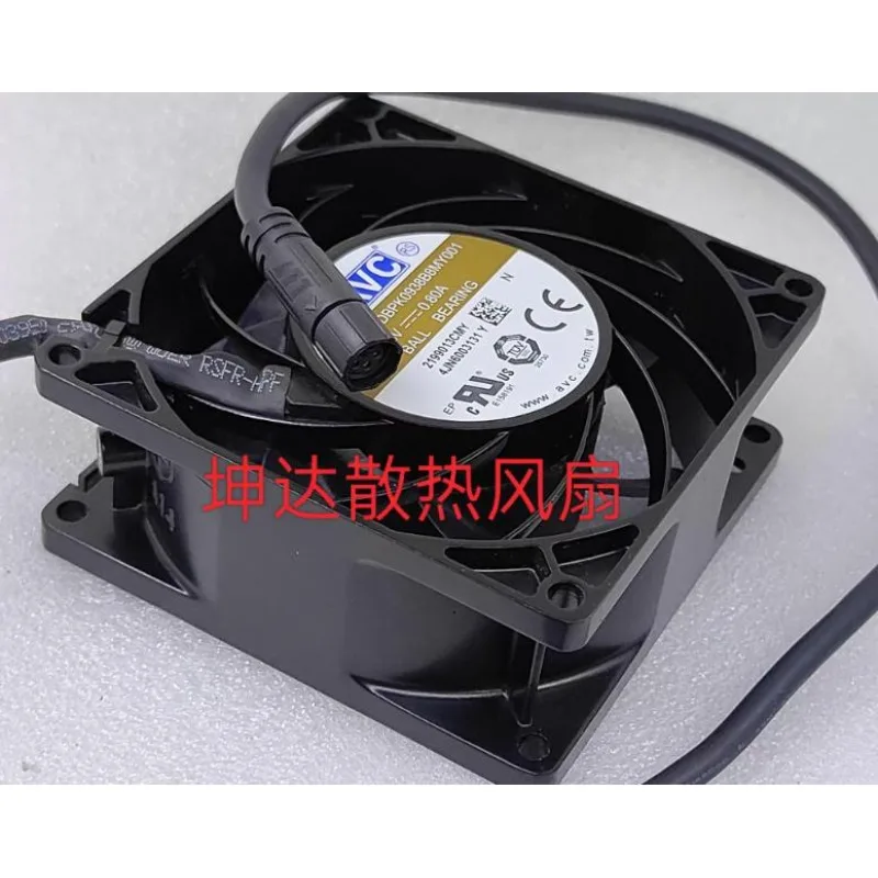 Original Cooler Fan for AVC DBPK0938B8MY001 48V 0.80A 9038 Waterproof Aluminum Frame Inverter Cooling Fan 90*90*38MM