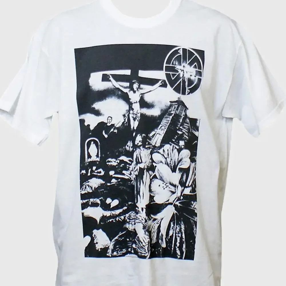 Crass Hardcore Punk Rock Short Sleeve White Unisex T-shirt S-3XL