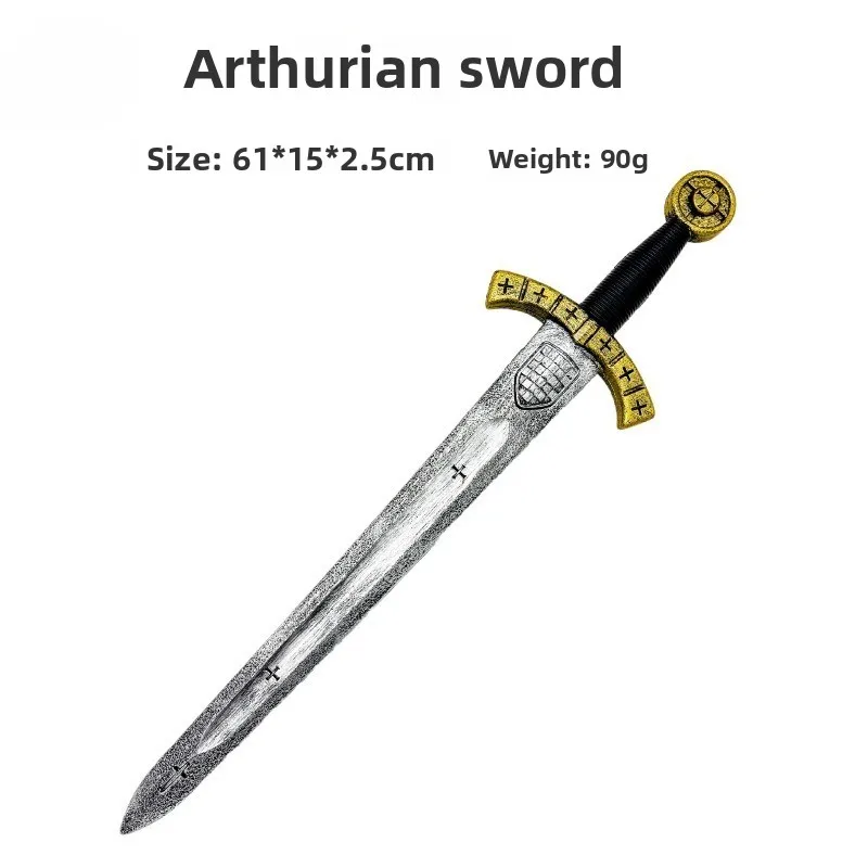 75 سنتيمتر/29.53in القرون الوسطى السيف ممارسة نموذج الدعائم بولي تأثيري كاتانا الحلي تحصيل هالوين لوازم الحفلات صديقها هدية