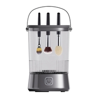 B64B-Upgraded Electric Makeup Brush Cleaner Beauty Tool Brush Washer Multi-Piece Makeup Brush Automatic Cleaner (Universal)