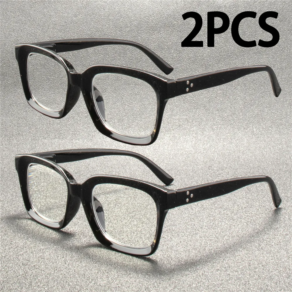 2PCS  New Spring legs Reading Glasses Summer Decoration Anti-blue Light Glasses Fashion Package Flower Glasses