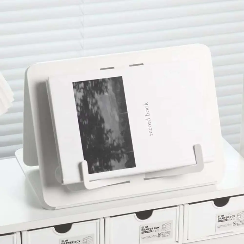 New Foldable Reading Rack Simple Multi-Function Folding Reading Stand Large Durable Recipe Bookshelf For Student Office Home