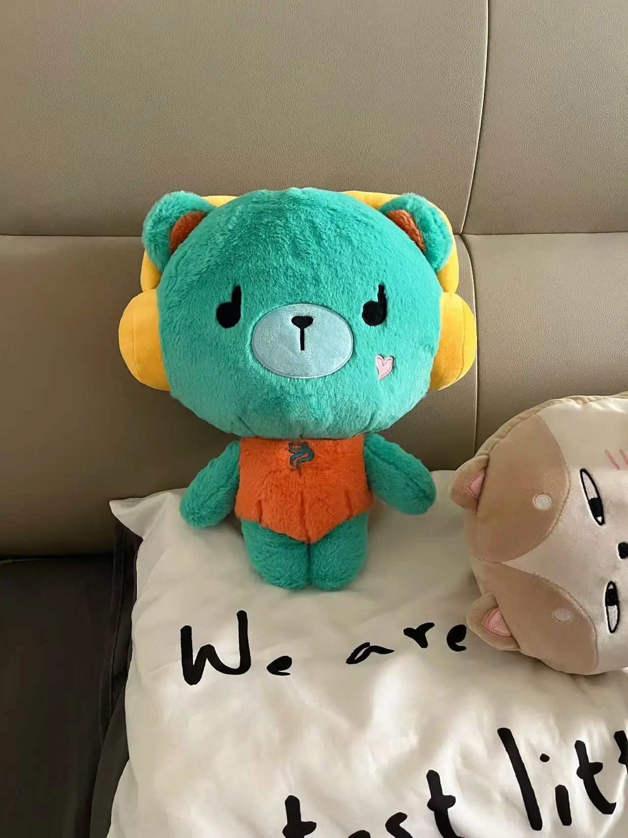 

Pre-sale Not Official Fanmade Gmmtv Thai Star Pondphuwin Thai TV We Are Fish Upon The Sky Permpoon 36cm Cushion