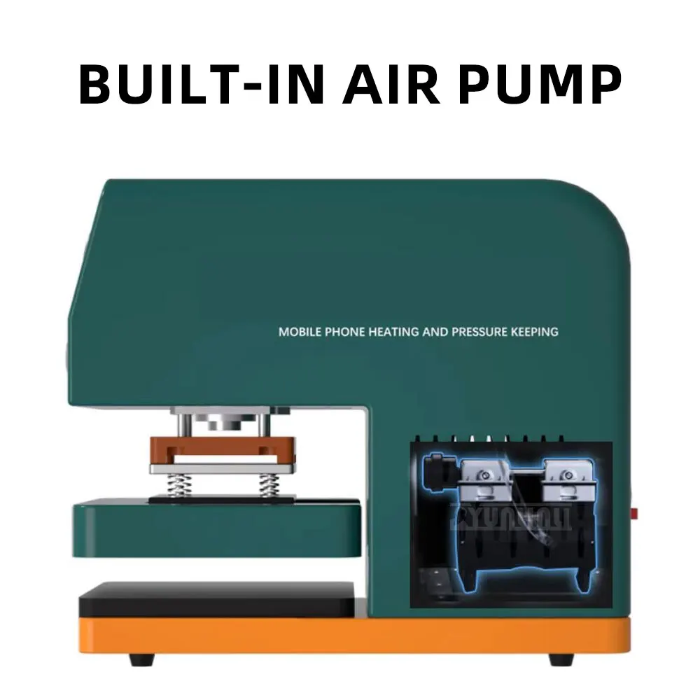 

TBK201P Built-in Pump Heating Press, Laminating Machine for Phone & Tablet Screen Rear Cover Repair