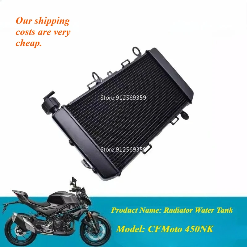 For CFMOTO 450NK CF450NK CF400-7 Motorcycle Engine Parts Water Cooler Radiator CF MOTO NK450 400-7