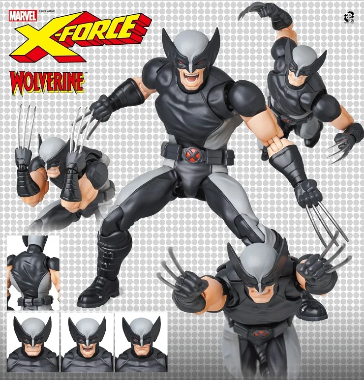 Original Marvel Mafex 171 Mafex Wolverine X Force Ver In Stock
